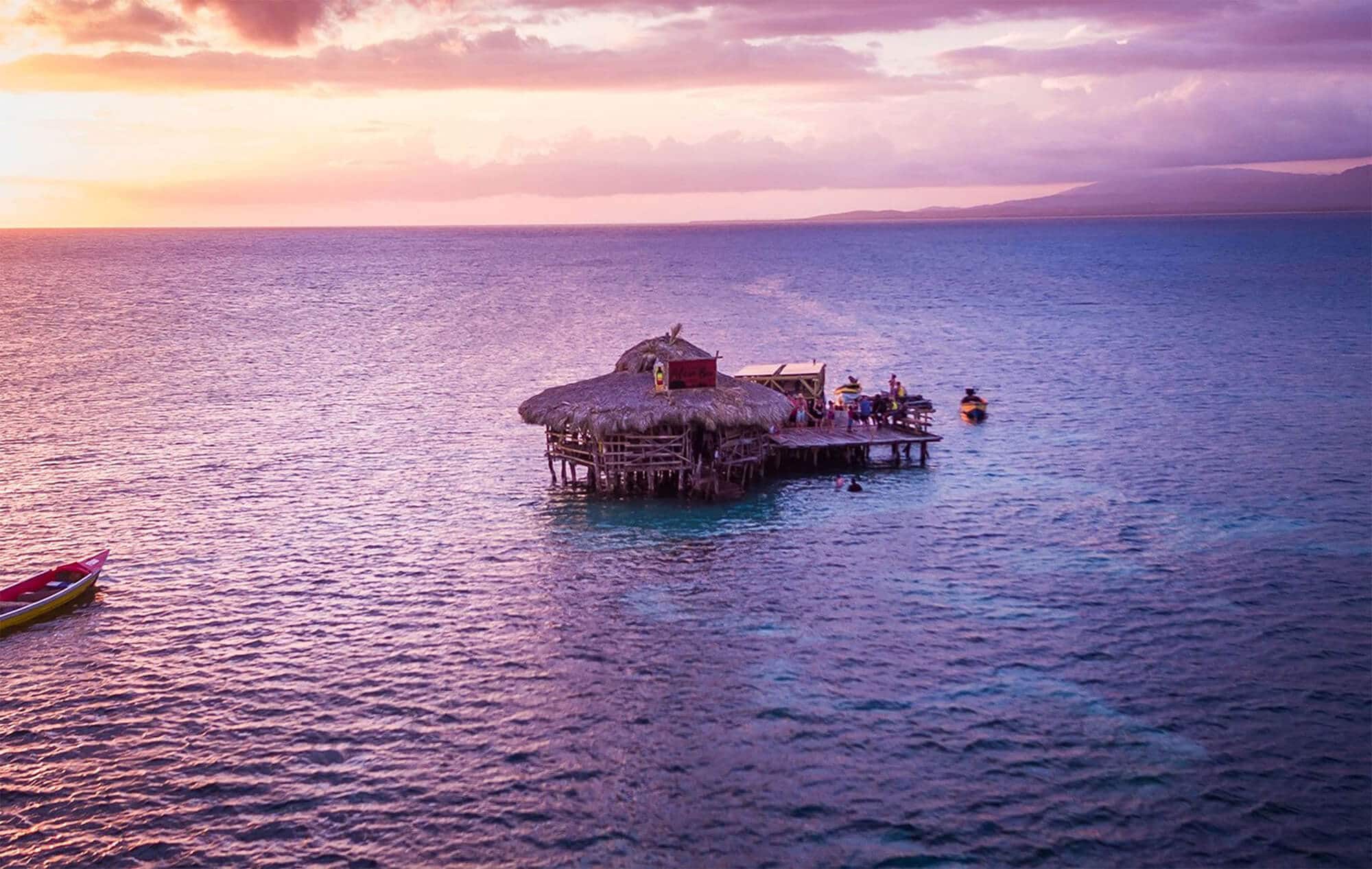 Pelican Bar in one of the worlds best vacation spots - Jamaica