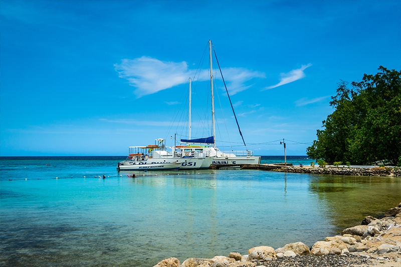 Catamaran Cruise. Ocho-Rios, Jamaica
