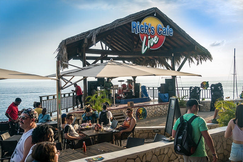 Ricks Café in Negril, Jamaica
